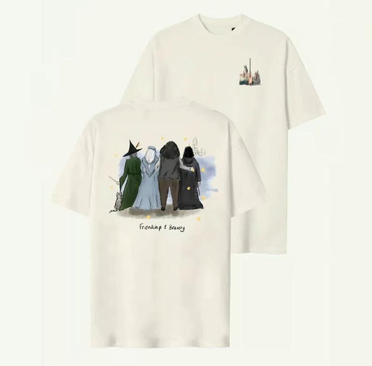 Maggie Smith Shirt, Hogwarts Professor McGonagall Memorial Shirt, Magic Movie, Halloween, Spooky Season, Full Sizes Full Colors, Comfort Casual Tops - 2 Side