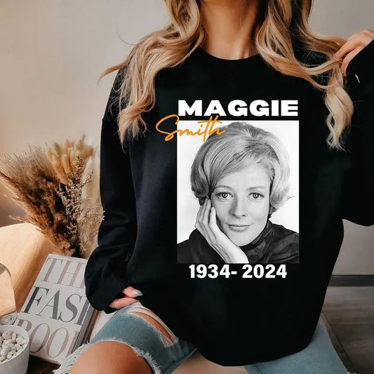 Maggie Smith Shirt, Maggie Smith Memorial Shirt, Vintage Maggie Smith Sweatshirt, In Loving Memory of Maggie Smith