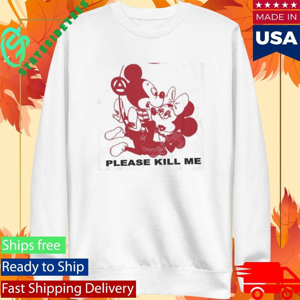 Maggot Death Please Kill Me Ringer Shirt
