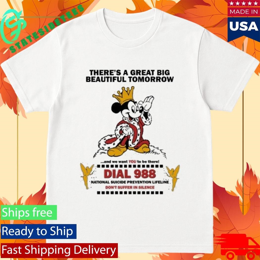 Magic Kingdom Goods Dial 988 Fundraiser Shirt