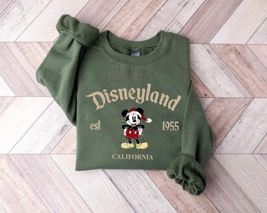 Magical Land Christmas Sweatshirt, Dneyland Christmas Sweatshirt, Trendy Sweatshirt, Christmas Sweatshirt