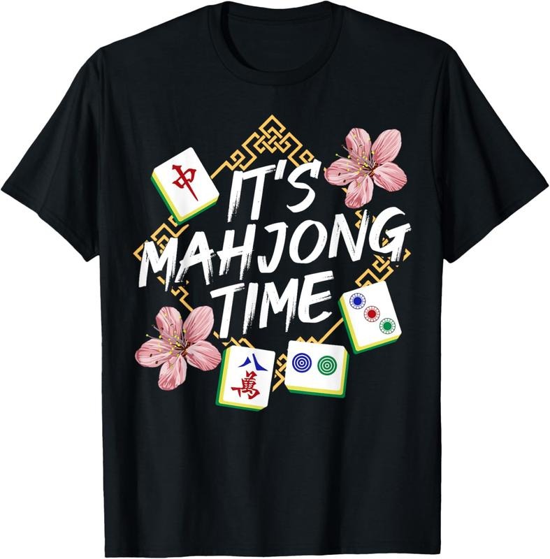 Mahjong Chinese Mahjong Player T-Shirt Hoodie, Sweatshirt | DripVista.com