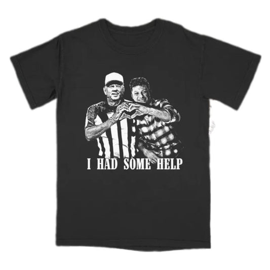 Mahomes Ref Shirt I Had Some Help Shirt Funny Kansas City Football Graphic Shirt Best Gift for Fans