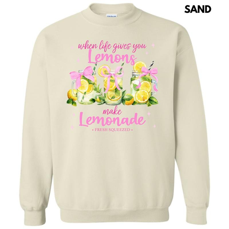 Make Lemonade Coquette Sweatshirt 'NLB' T-Shirts, Hoodie | DripVista.com