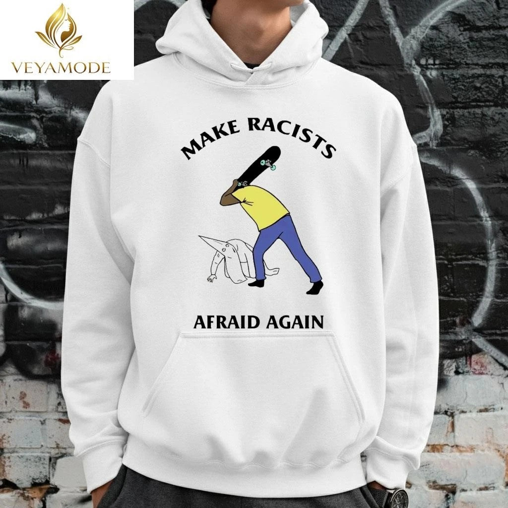Make Racists afraid again Secret society mask tee