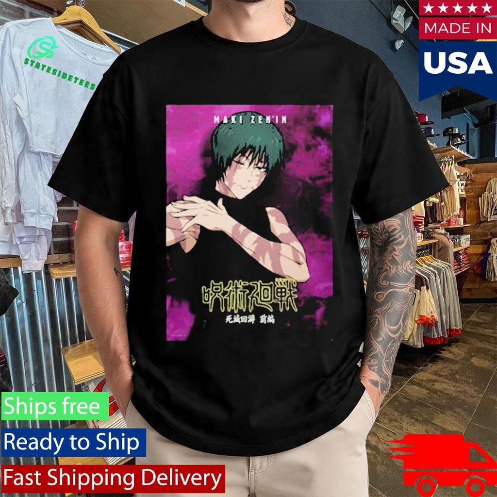 Maki Zenin Jujutsu Kaisen Season 3 The Culling Game Arc Part 1 Shirt