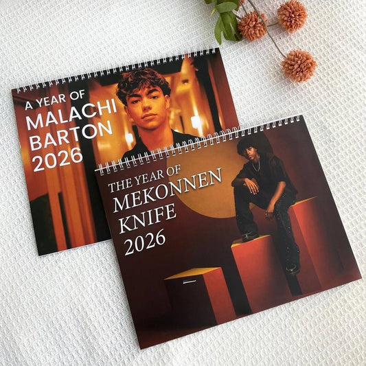 Malachi 2026 Wall Calendar MK 2026 Calendar Zombie Movie Characters Victor Teen Boys Teen Girls Calendar