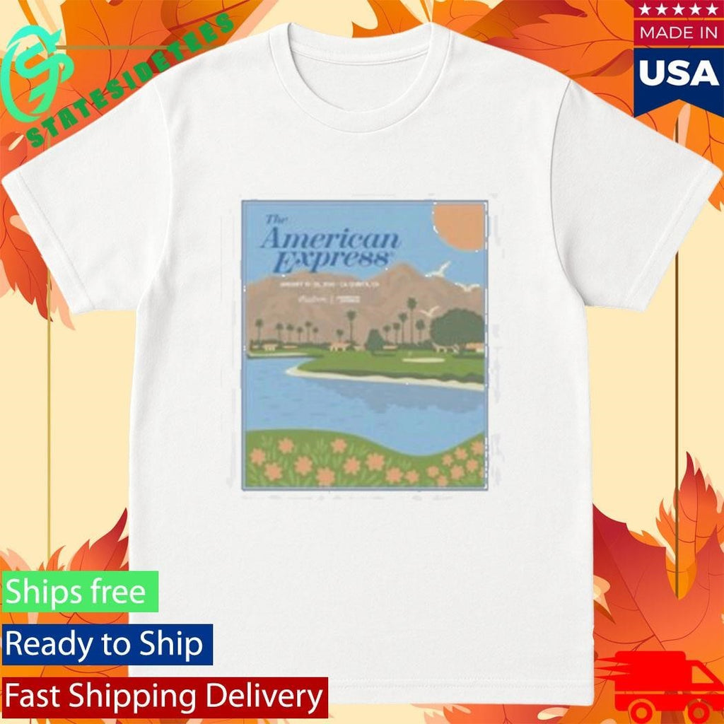 Malbon The American Express Bermuda Poster Shirt