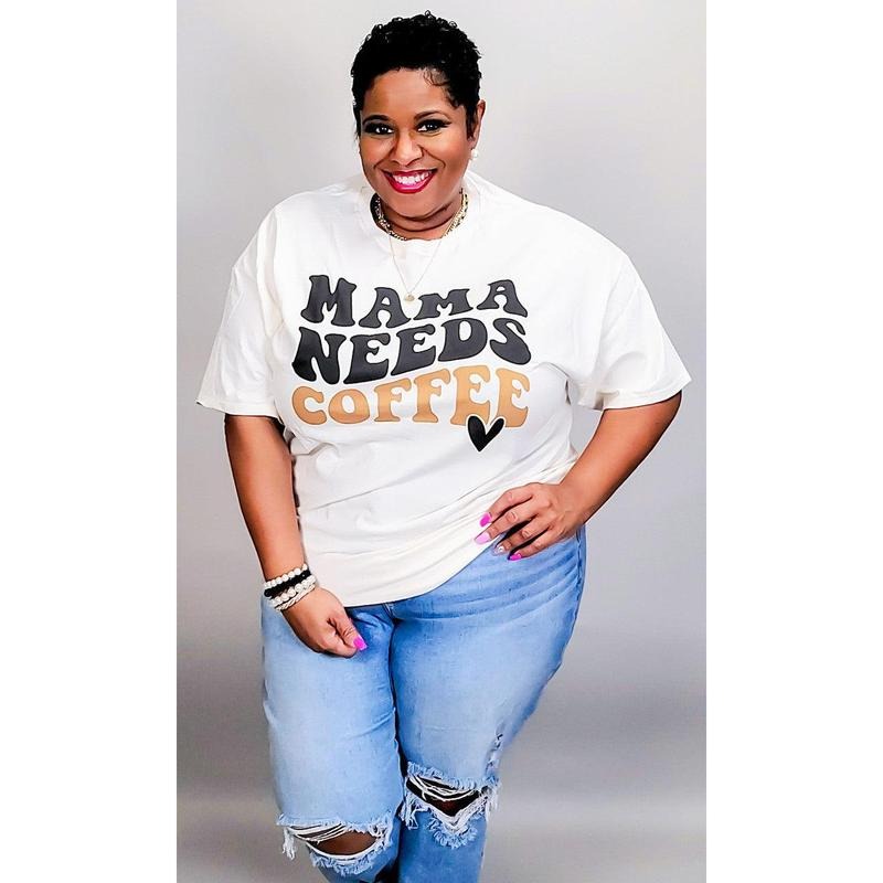Mama Needs Coffee T-Shirt Hoodie, Sweatshirt | DripVista.com