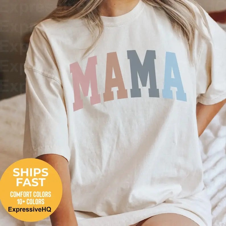 Mama Shirt For Mothers Day Gift From Daughter Sweatshirt, Hoodie, T-Shirt | DripVista.com