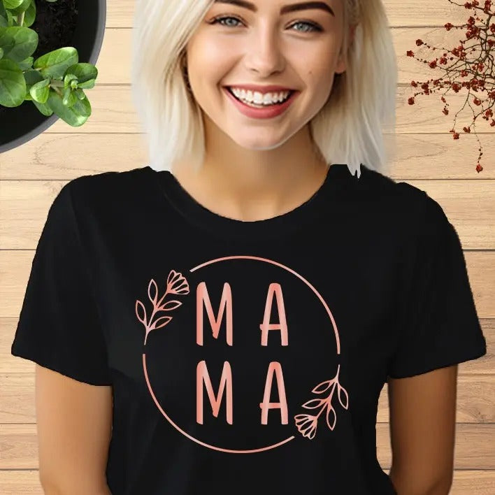Mama Shirt for Mothers Day, Gift From Her, Mother's Day Tshirt, Mother's Day Gift for Mom T Shirt, New Mom Shirt, Gift...