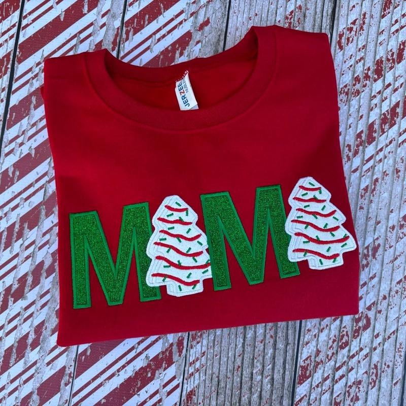 Mama Tree Cake Crewneck T-Shirts, Hoodie, Sweatshirt | DripVista.com