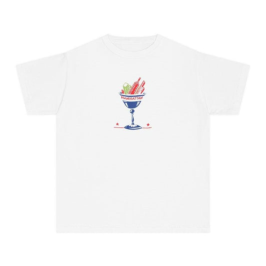 Manhattan Baby Tee, NYC Baby Tee, Baby Tee New York, Baby Tee Y2k, Vintage Tshirt, New York Graphic Tee, 90s Clothing