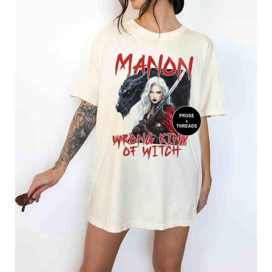 Manon Blackbeak We Are The Thirteen Throne Of Glass Merch Sarah J Maas SJM Merch Sarah J Maas Merch Manon Shirt Bookstagram