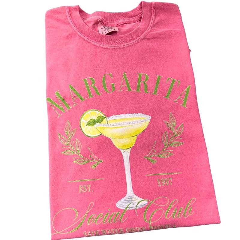 Margarita Social Club Comfort Colors T-Shirt Hoodie, Sweatshirt | DripVista.com