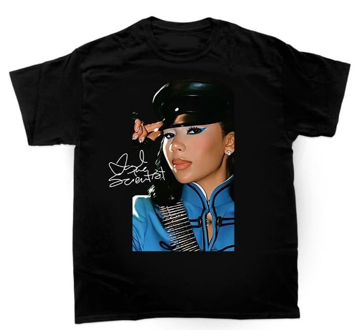 Mariah ST Signed Burning Blue Tee. Perfect for her Lovers Hoodie, Sweatshirt | DripVista.com