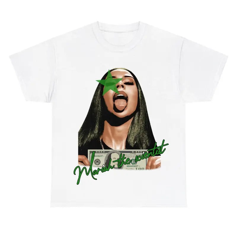 Mariah Scientist Forest Green Star Shirt Hoodie, Sweatshirt | DripVista.com