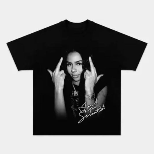 Mariah TS Grey Graphic Tee