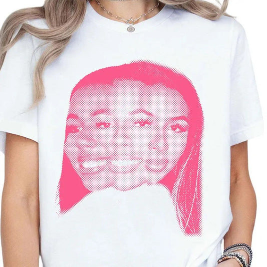 Mariah the Scientist pink cool graphic tee