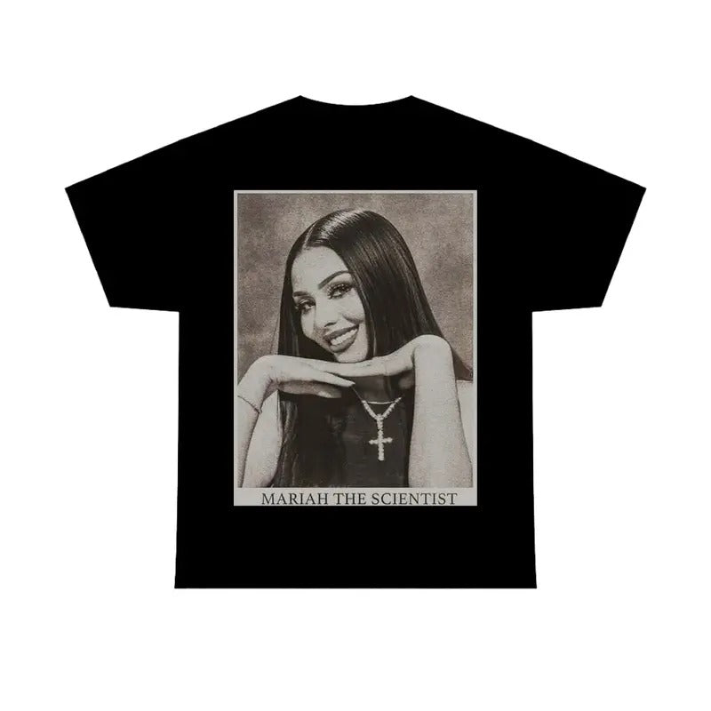 Mariahh Tee The Scientist Graphic T-Shirt, Fans Gift Hoodie, Sweatshirt | DripVista.com