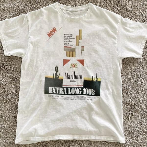 Marlboro extra long 100s tshirt