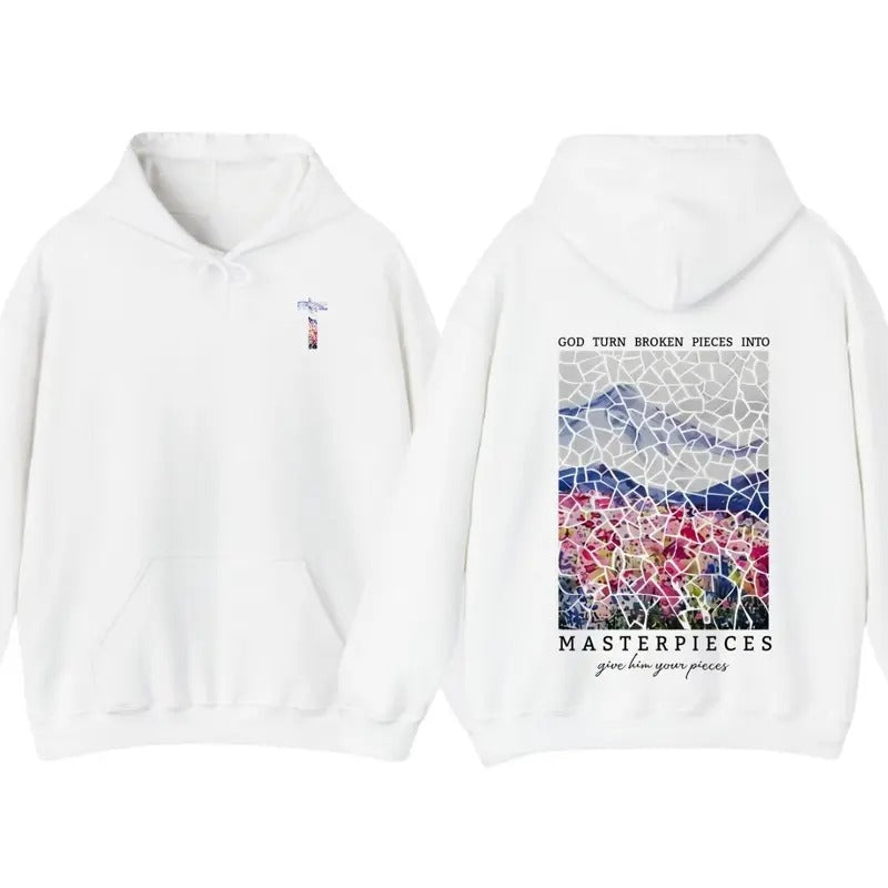 Masterpieces Christian Comfort Colors T-shirt Hoodie Trendy Sweatshirt | DripVista.com