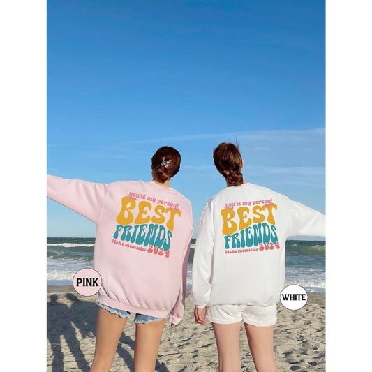 Matching Best Friend Hoodies, Funny Bestie Trip Sweatshirt, Girls Vacation & Best Friend Sweatshirt, Besties Outfit, BFF Gifts For Girls