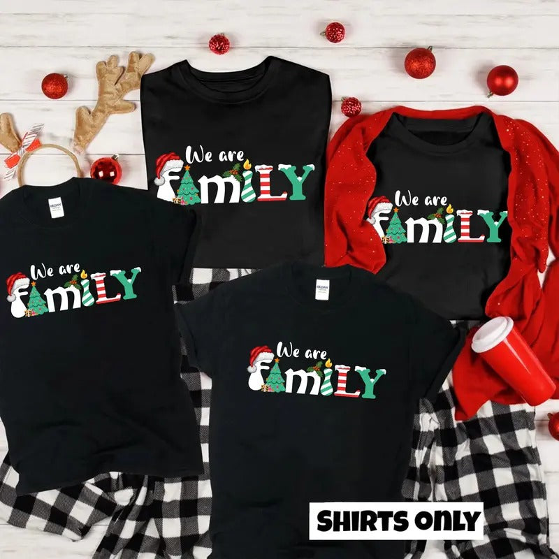 Matching Family Christmas T-shirt, Christmas Family Shirt, Christmas Matching Tee, Holiday Shirt Hoodie, Sweatshirt