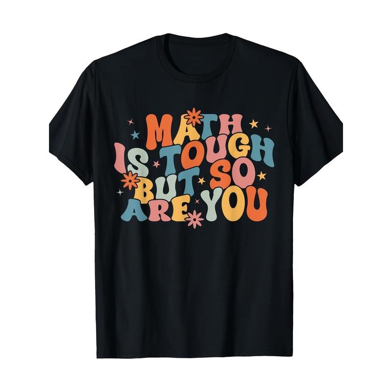 Math is hard, but you're also a student teacher T-shirt -100% Cotton Made in USA Hoodie, Sweatshirt | DripVista.com