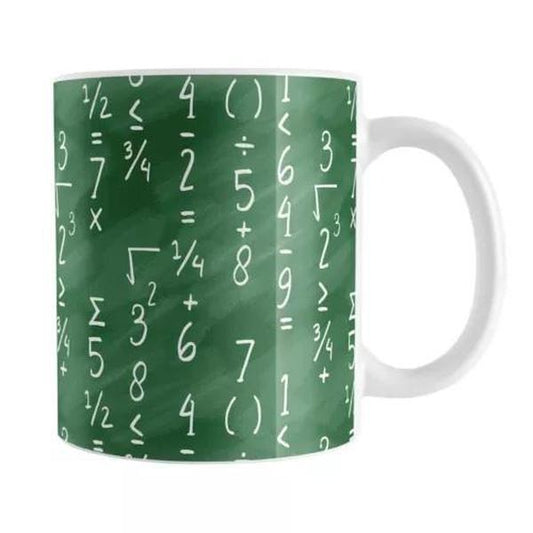 Mathematics Pattern Math Coffee Mug 11Oz, 15Oz, Funny Coffee Mug, Graphic Tees, Funny Coffee Mug Gift
