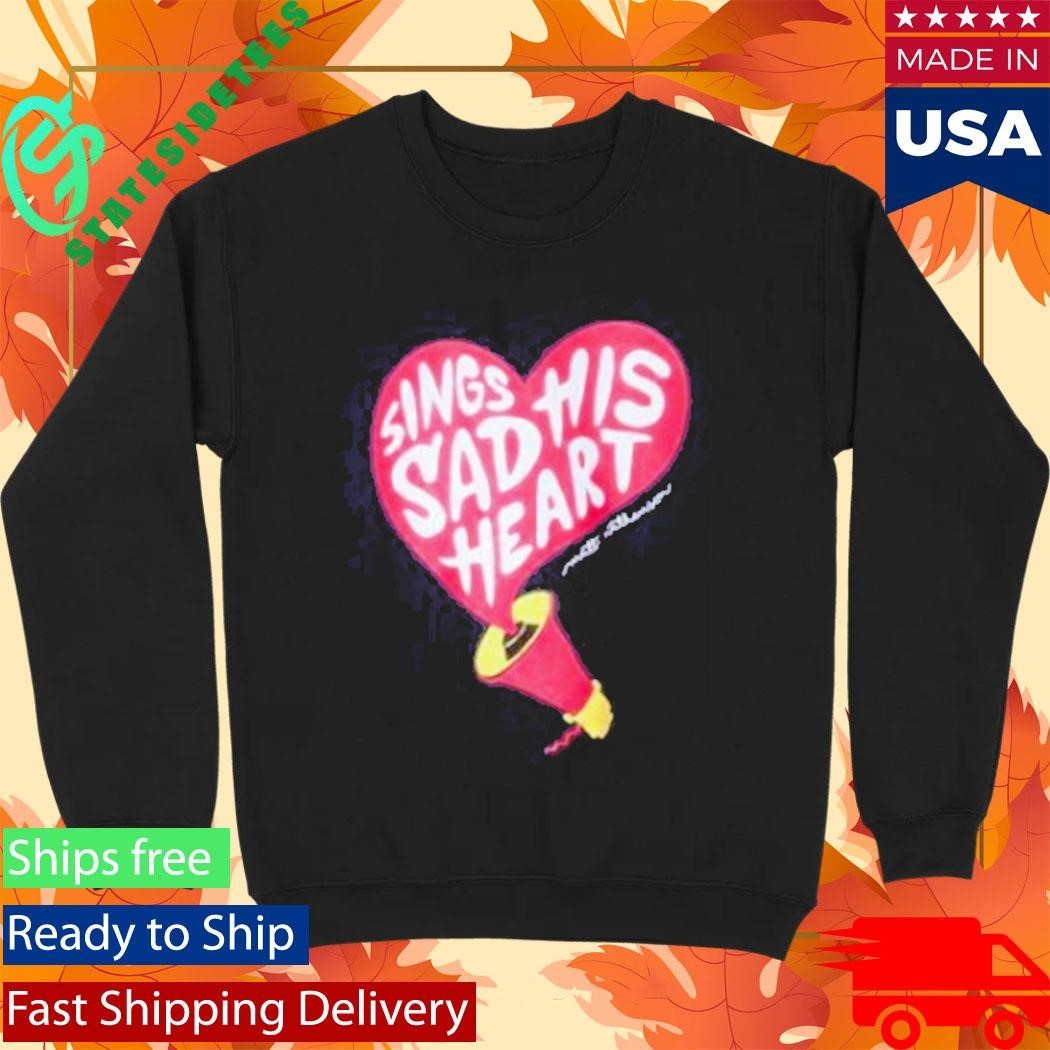 Matt Nathanson Megaphone Sings Sas His Heart Shirt