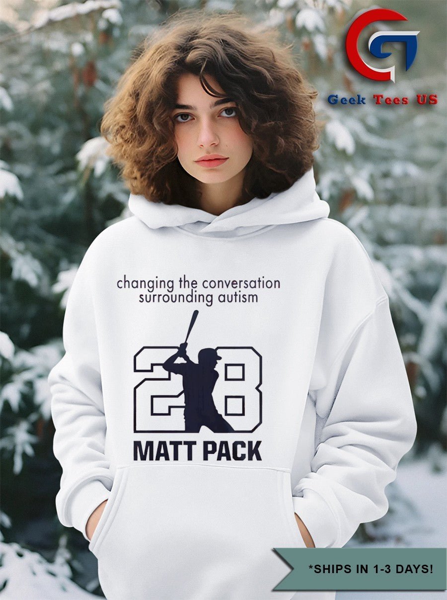 Matt Pack Braves Autism Awareness Day 2025 shirt