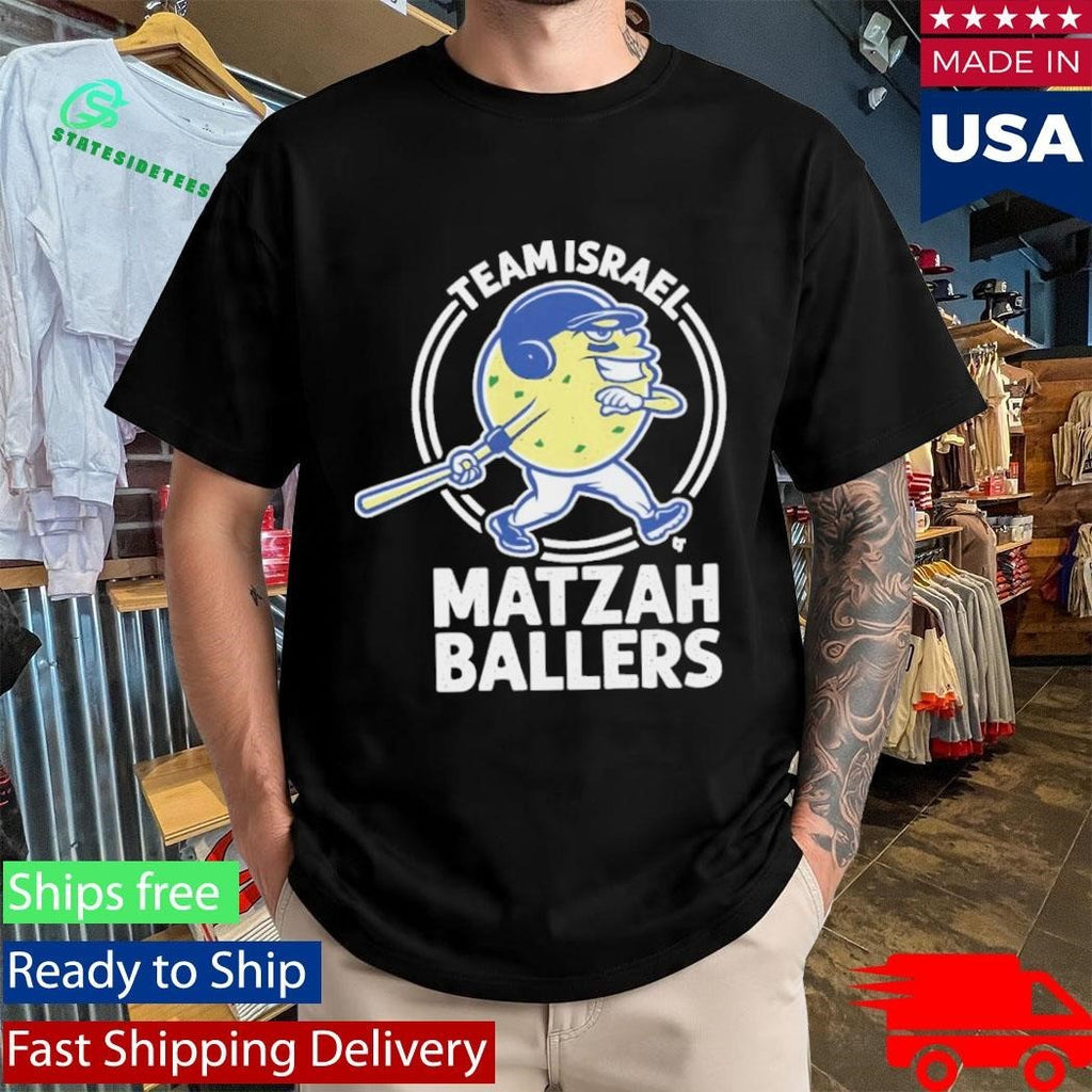 Matzah Ballers Team Israel Garrett Stubbs Shirt