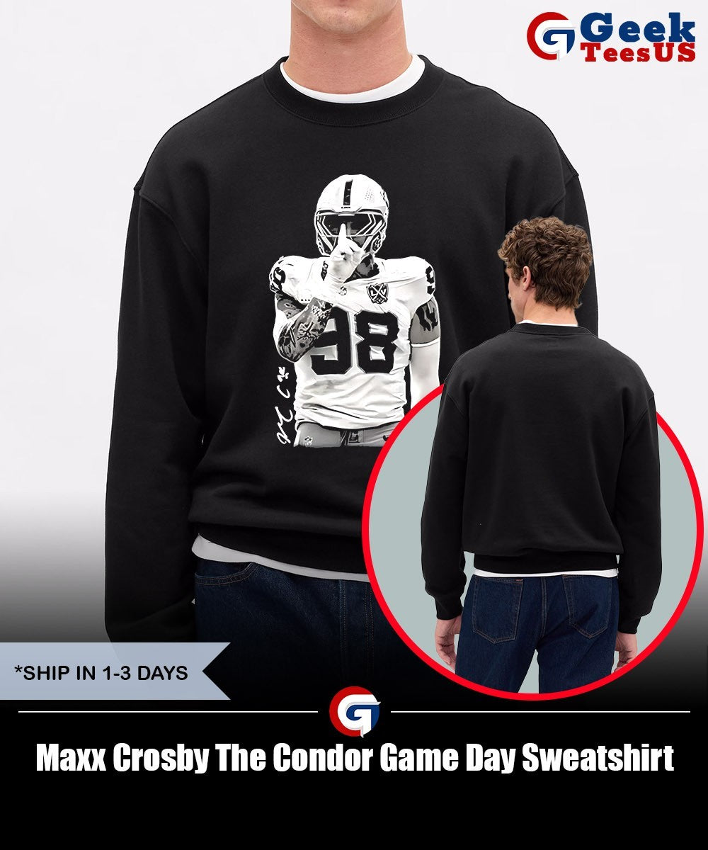 Maxx Crosby The Condor Game Day shirt