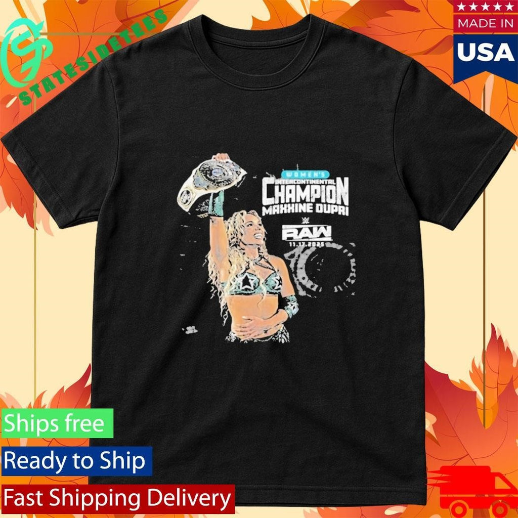 Maxxine Dupri Intercontinental Champion Shirt