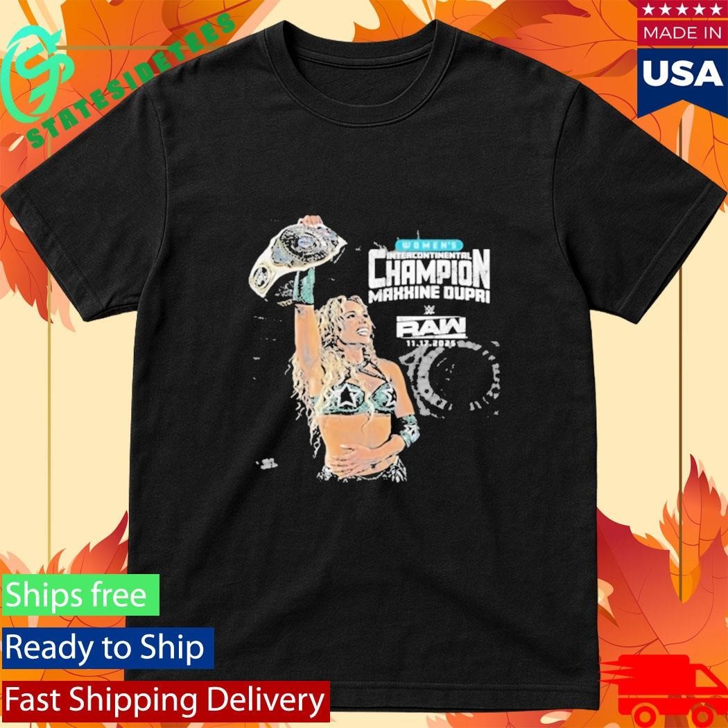 Maxxine Dupri Intercontinental Champion Shirt