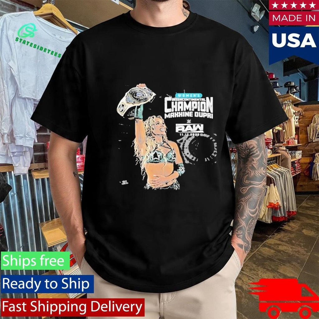 Maxxine Dupri Intercontinental Champion Shirt