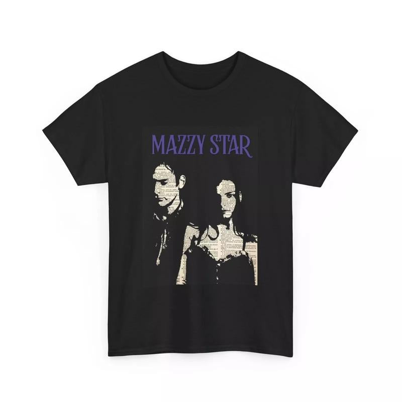 Mazzy star T-shirt vintage rock Unisex Heavy Cotton Tee, Gift For Woman and Man Unisex T-Shirt Cotton