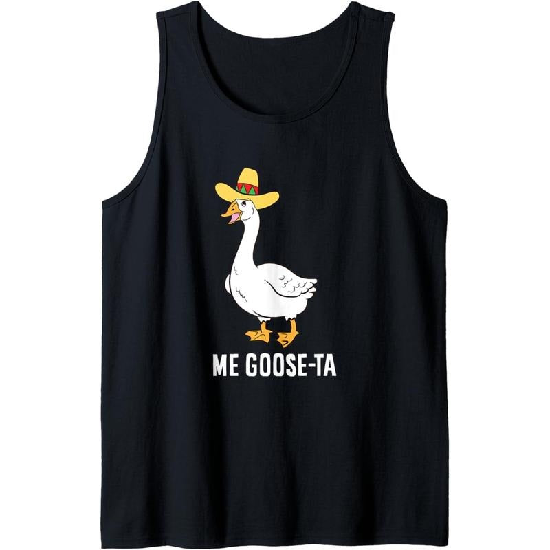 Me Goose Ta Mexican Funny Spanish Goose Pun Tank Top made in usa T-Shirts, Hoodie, Sweatshirt | DripVista.com