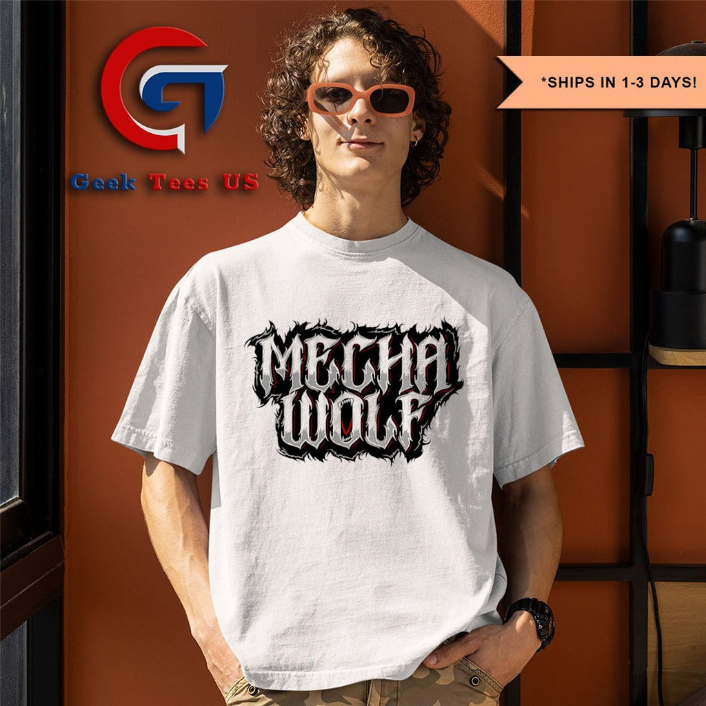 Mecha Wolf AAA Superstar logo shirt