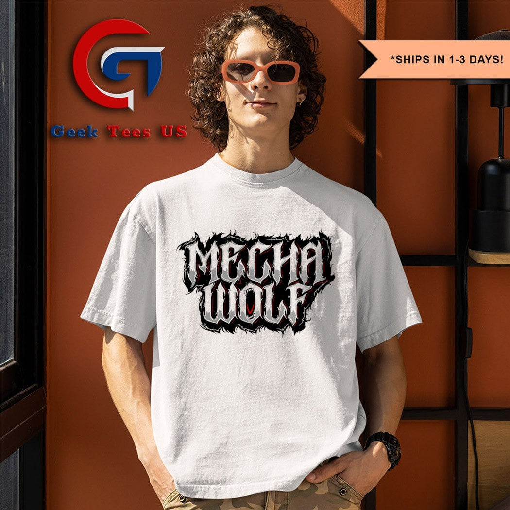 Mecha Wolf AAA Superstar logo shirt