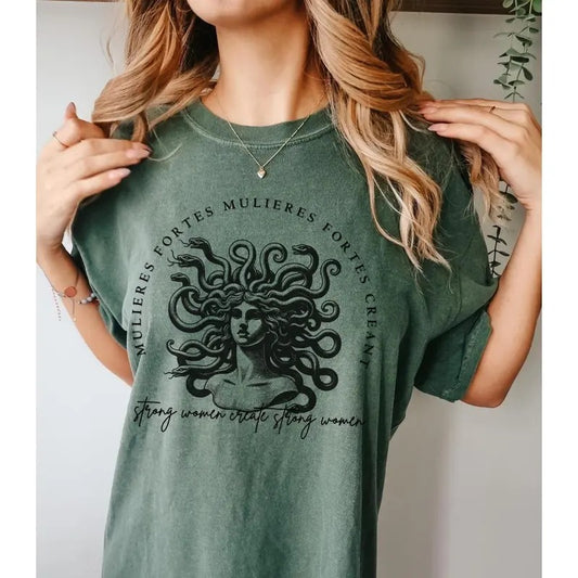 Medusa The Female Gaze Shirt Petrify the Patriarchy Feminist Shirt Leftist Shirt Greek Mythology Literature Shirt Witchy Shirt