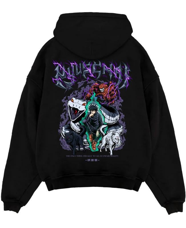 Megumi X Reality - Jujutsu Kaisen Hoodie, Manga Hoodie, Anime Shirt, Anime Lovers Shirt Sweatshirt | DripVista.com