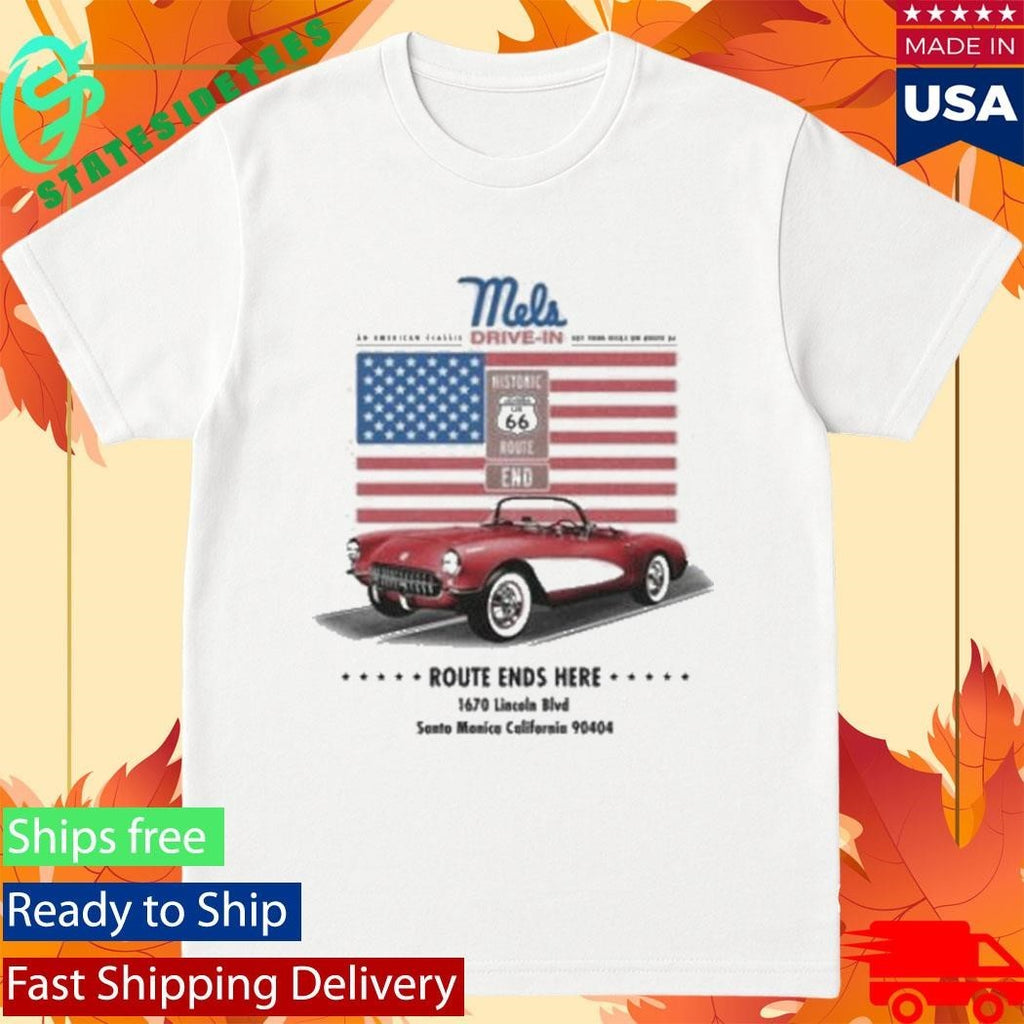 Mels Route 66 Ends Here Shirt