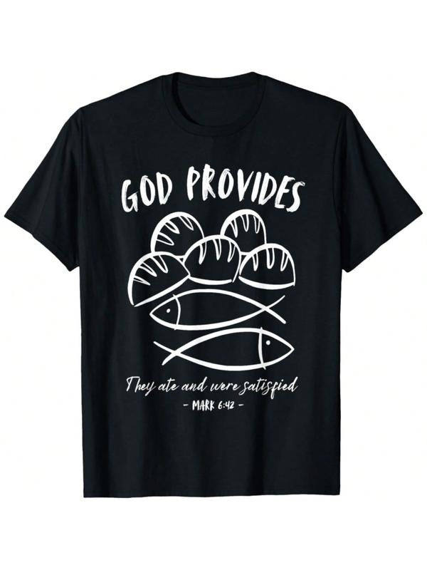 Men Black T-Shirt FOG Provides Fish Design Cotton Casual Streetwear Crewneck Hoodie, Sweatshirt | DripVista.com