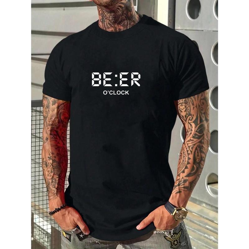 Men Letter Graphic T-shirt Made in USA Hoodie, Sweatshirt | DripVista.com