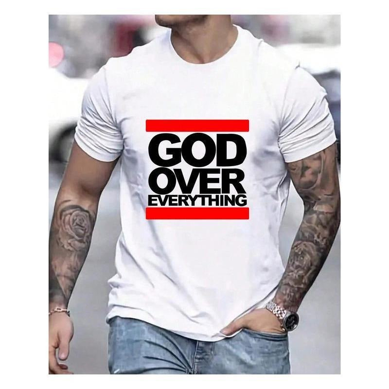 Men Letter Graphic Tee made Red plumber brand USA Hoodie, Sweatshirt | DripVista.com