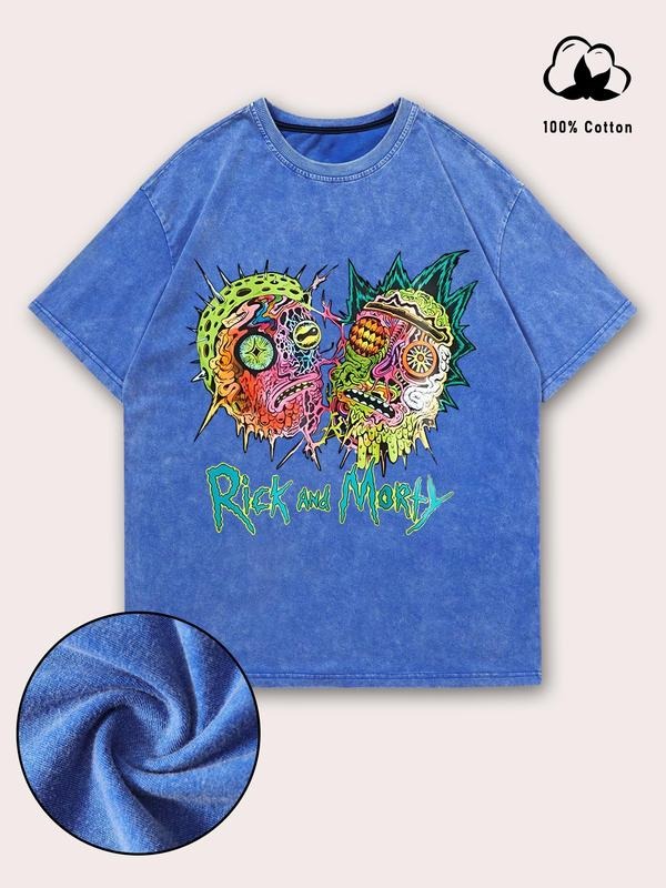 Men'WB shield 100% Cotton Graffiti Graphic Print Round Neck Tee, Regular Fit Vintage Trendy Casual Comfy Short Sleeve...