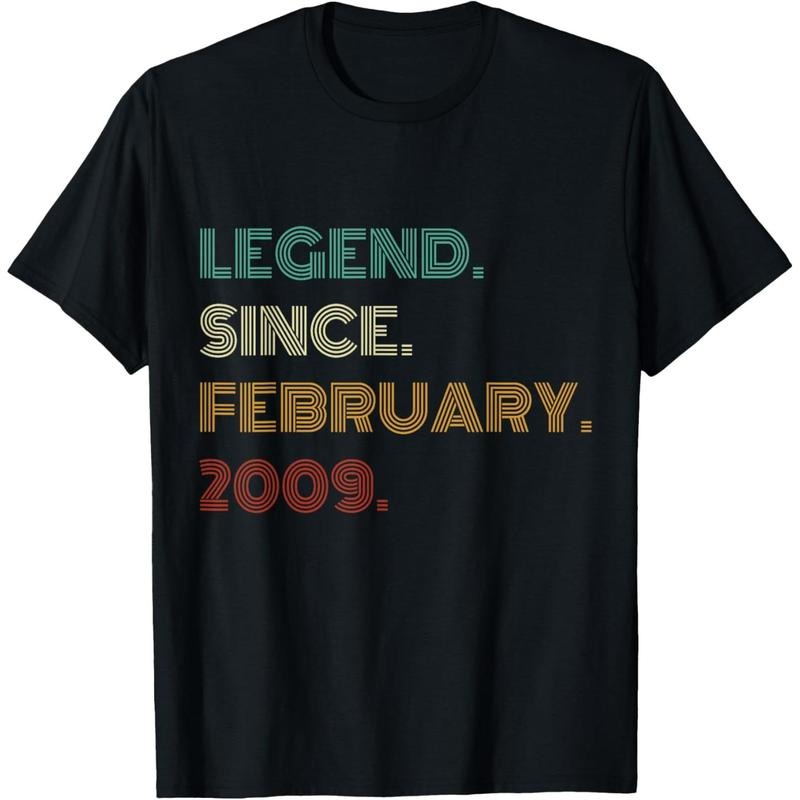 Men'WB shield 16 Years Old Legend Since February 2009 16th Birthday T-Shirt Hoodie, Sweatshirt | DripVista.com
