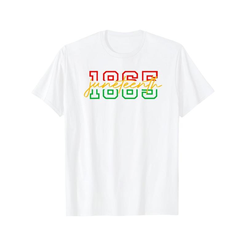 Men'WB shield 1865 Juneteenth Celebration T-Shirt